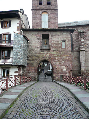 Old town gate St-Jean-Pied-de-Port