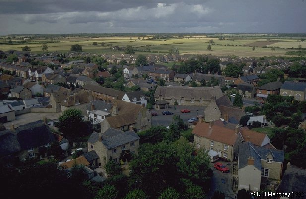 Looking NE from Church tower