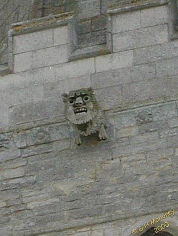 Gargoyle on tower